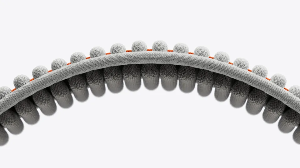 Close-up of the Apple Vision Pro Dual Knit Band