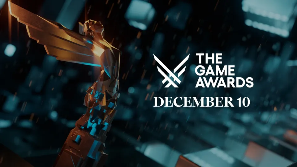 The Game Awards statue with the show date, December 10