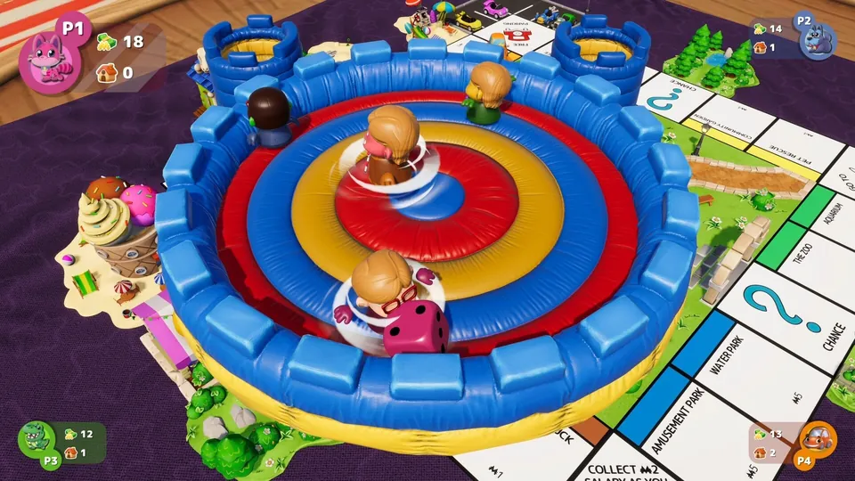 A scene from Hasbro Games Junior Collection