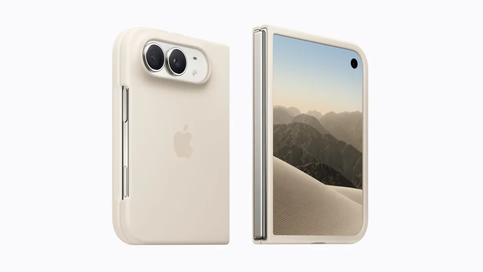 The iPhone Duo Case in sand