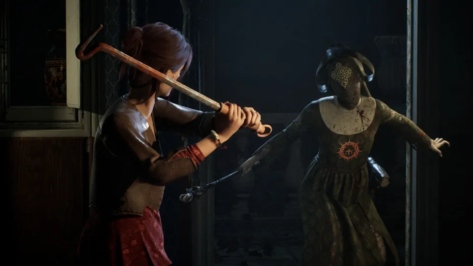 A scene from Remothered: Red Nun's Legacy