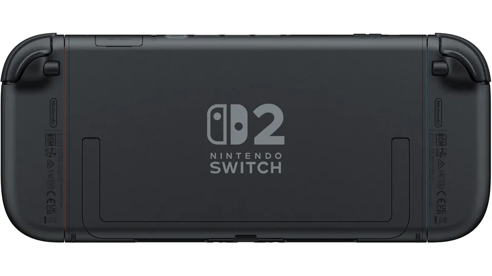 The back of a Nintendo Switch 2