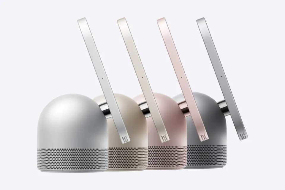 Apple HomeView in silver, starlight, rose pink and space gray