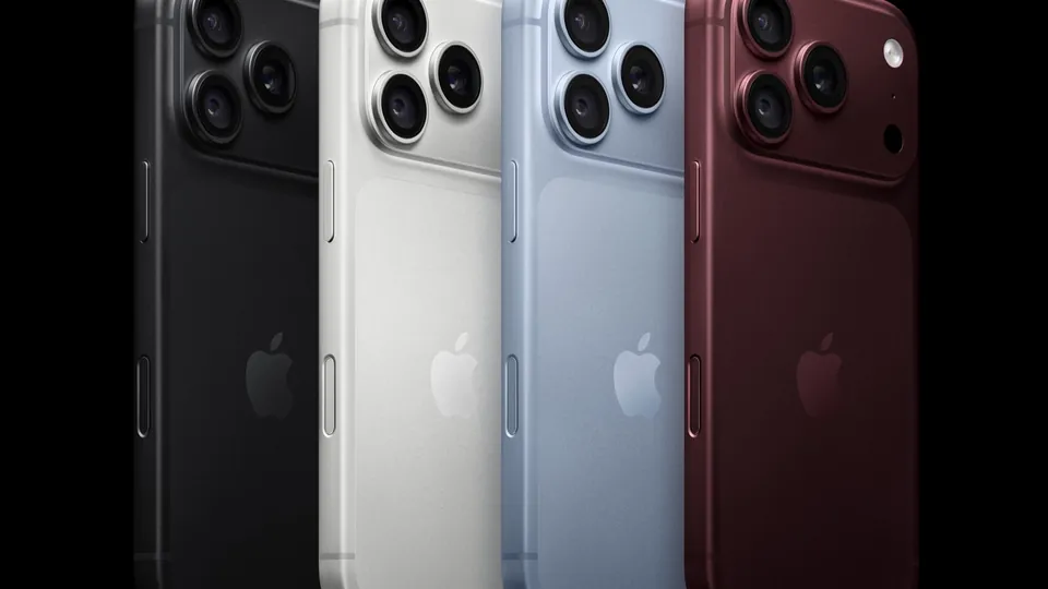 iPhone 18 Pro in black, silver, glacier and burgundy