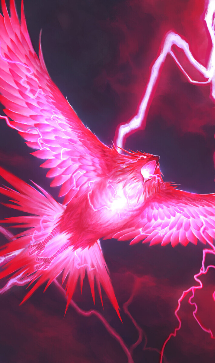 Lightning Phoenix MtG Art from Jumpstart by Lie Setiawan Lightning Phoenix MtG Art from Jumpstart by Lie Setiawan