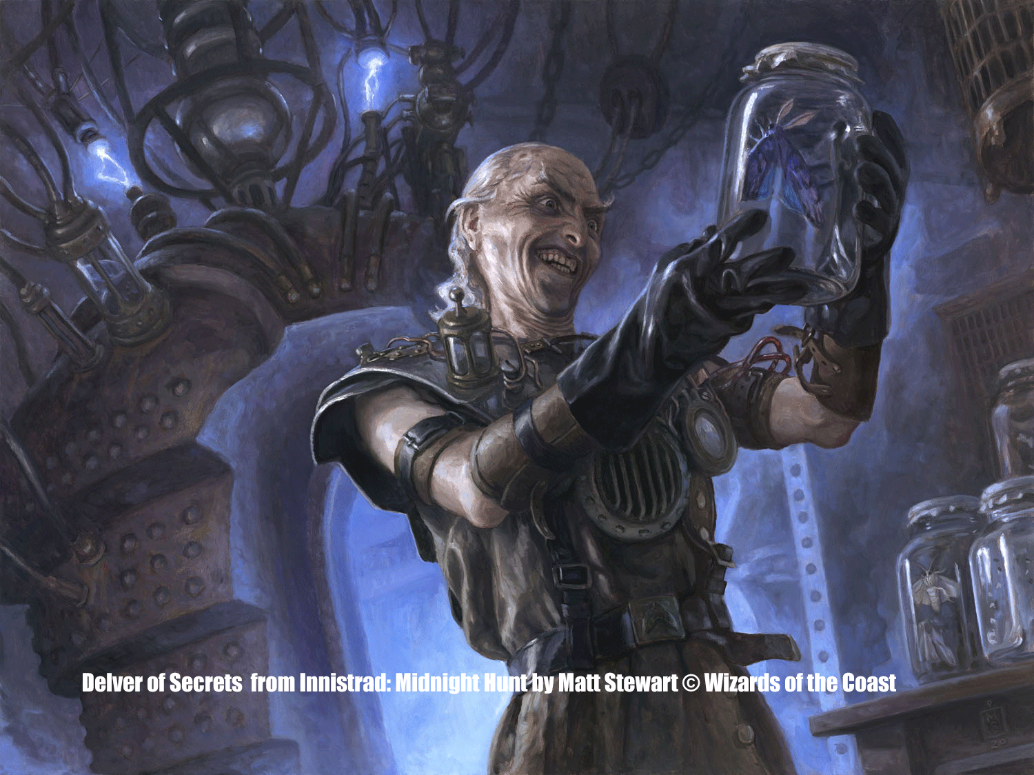 Delver-of-Secrets-Innistrad-Midnight-Hunt-MtG-Art Delver-of-Secrets-Innistrad-Midnight-Hunt-MtG-Art